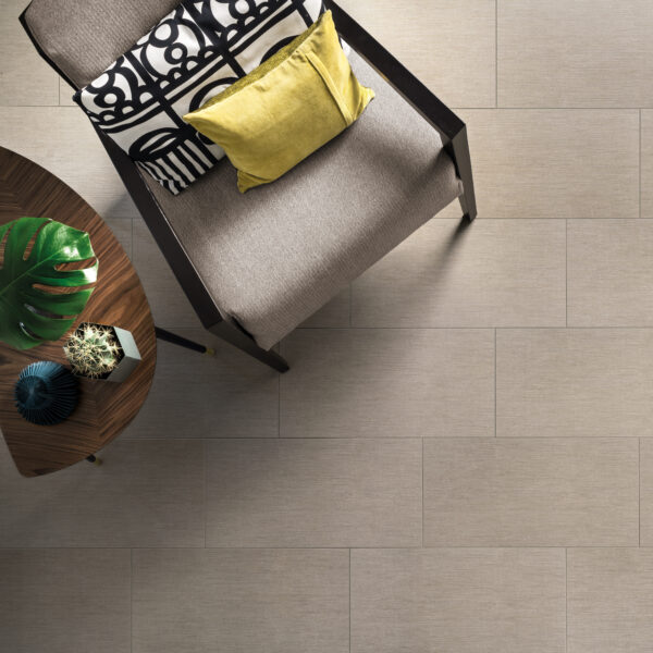 Craft Rope porcelain tile on floor