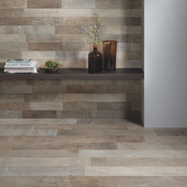 Palm Fossil porcelain tile lifestyle